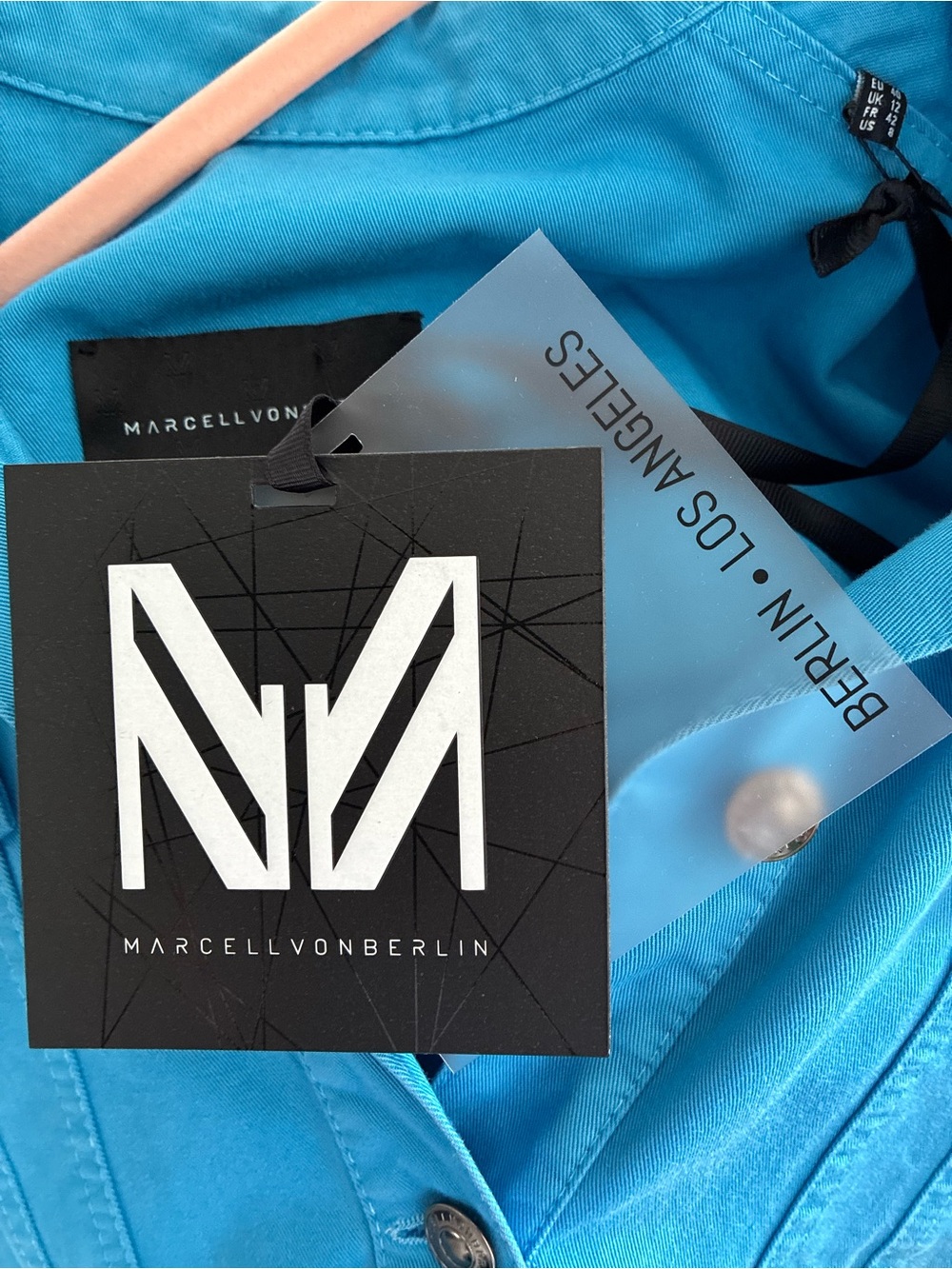 MARCELL VONBERLIN denim blue dress - Picture 5 of 5